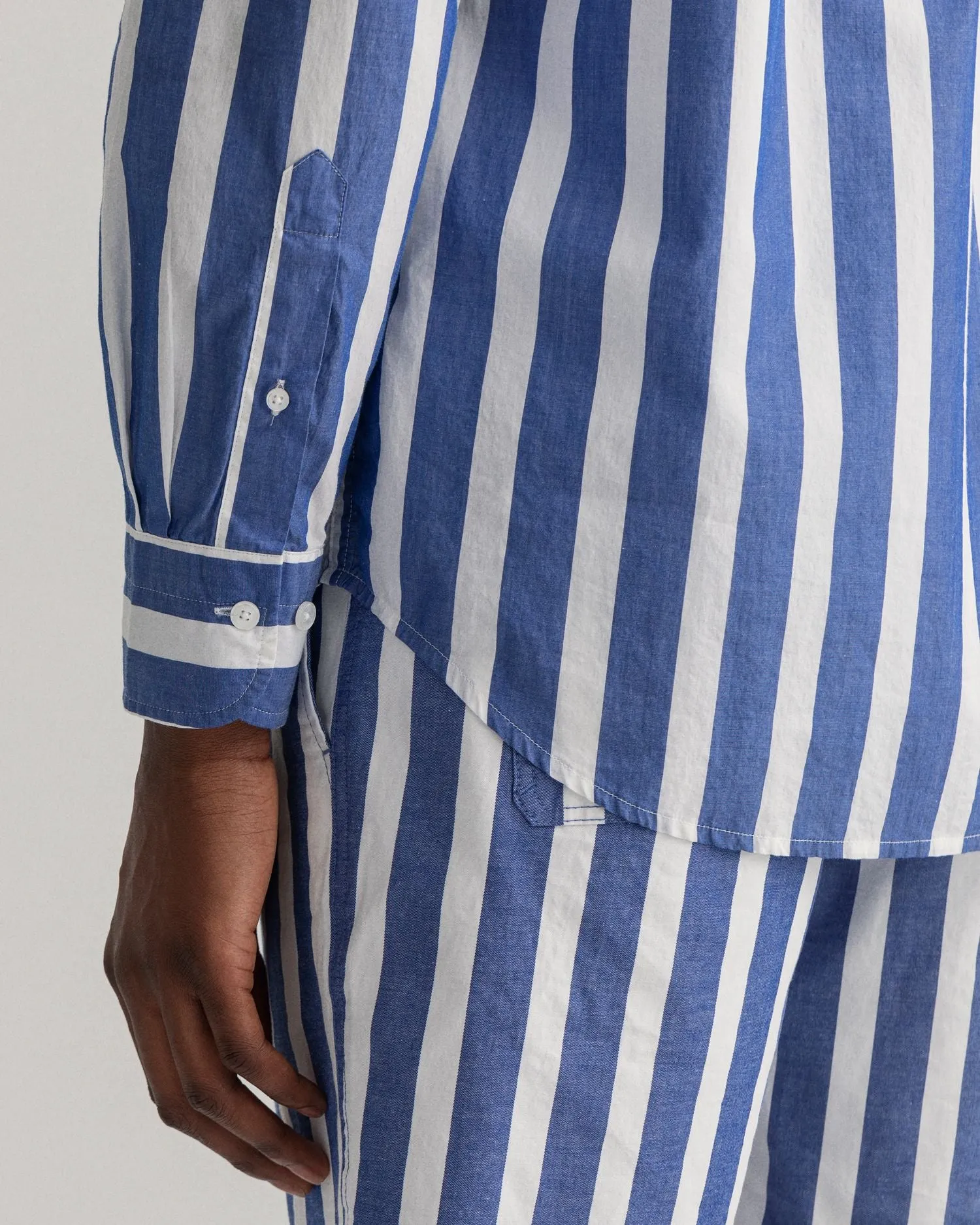 Gant Men's Regular Fit Wide Stripe Poplin Shirt - 2 Colours