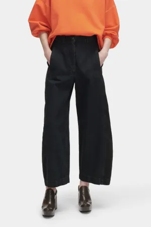 Garra Pant in Brown Overdyed Mission Denim