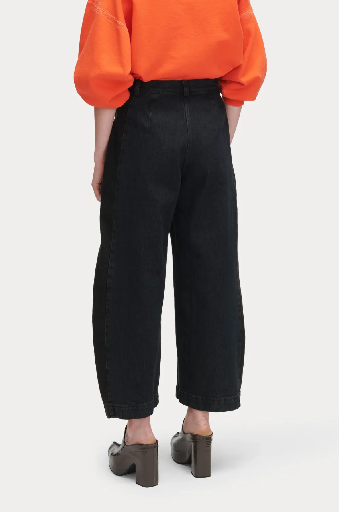 Garra Pant in Brown Overdyed Mission Denim