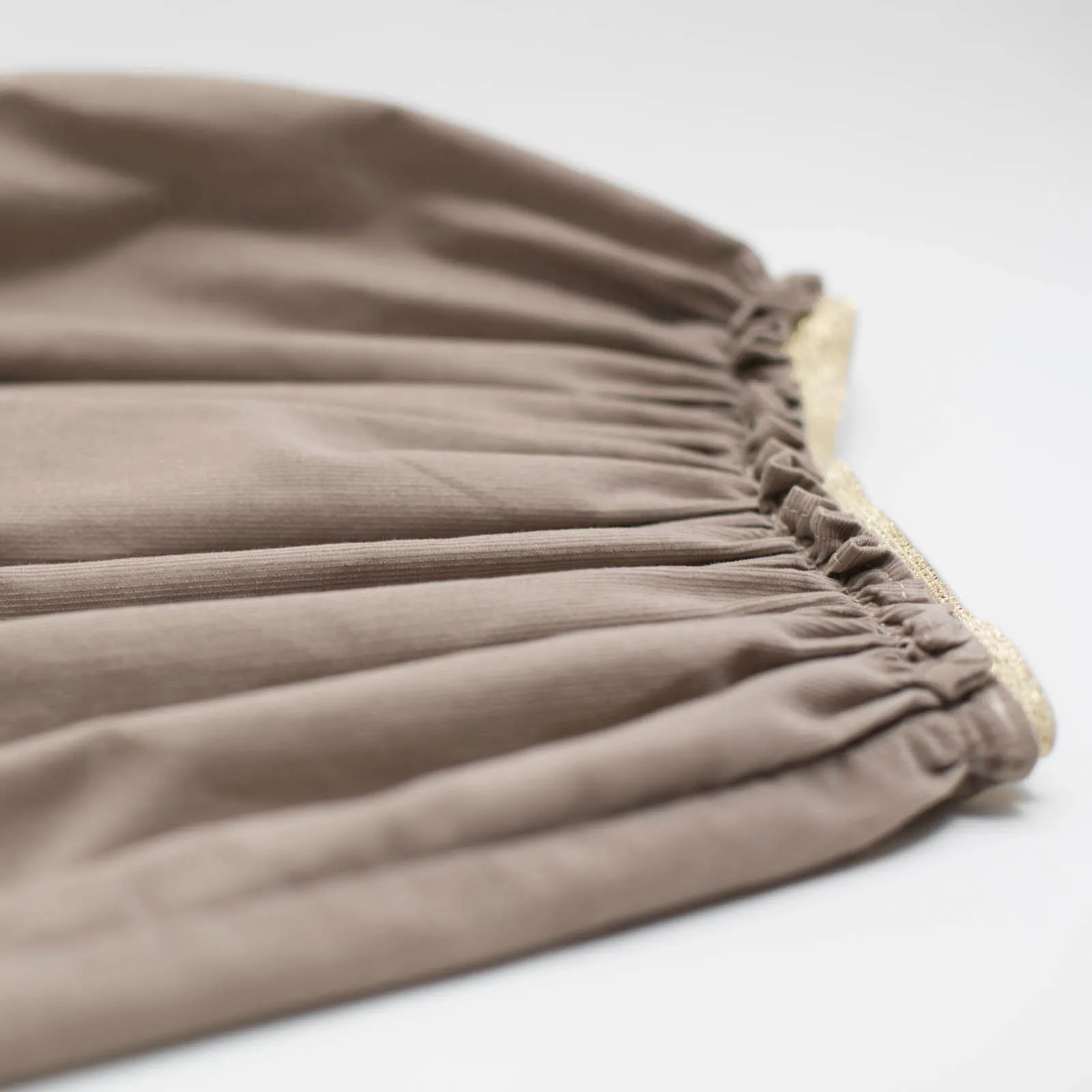 Girls Rosalia Corduroy Hazelnut Skirt