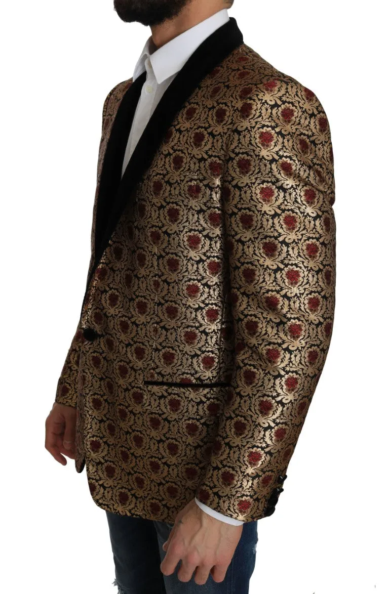 Gold Jacquard MARTINI Baroque Blazer