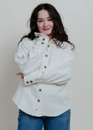 Good Feelings Shacket - Cream