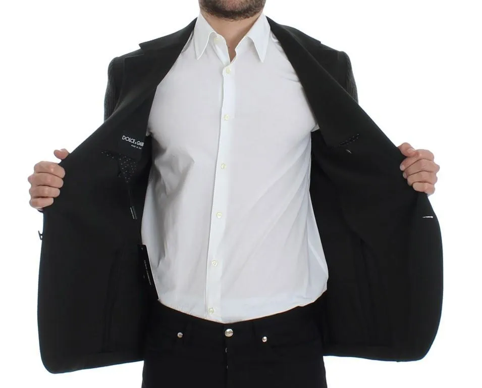Green cashmere two button blazer