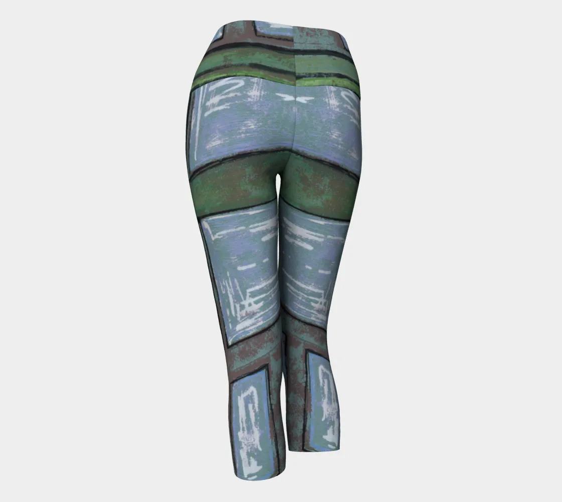 Green Gaze Yoga Capris
