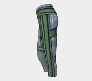 Green Gaze Yoga Capris