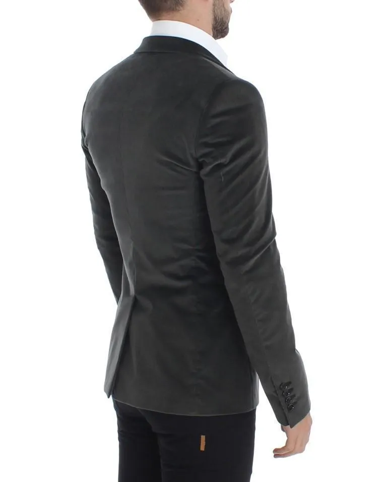 Green manchester slim fit blazer