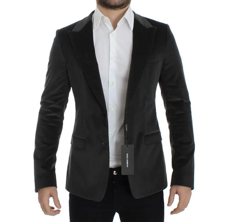 Green manchester slim fit blazer