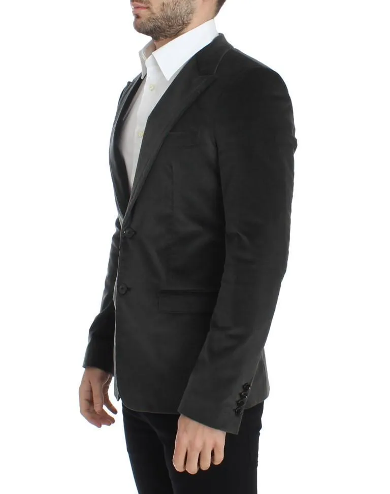 Green manchester slim fit blazer