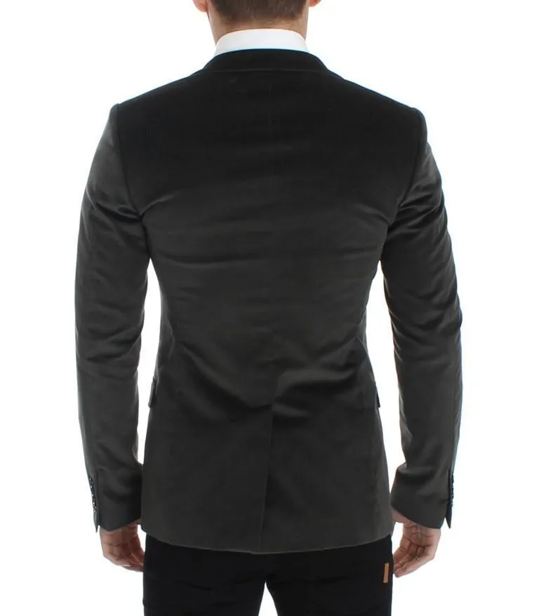 Green manchester slim fit blazer