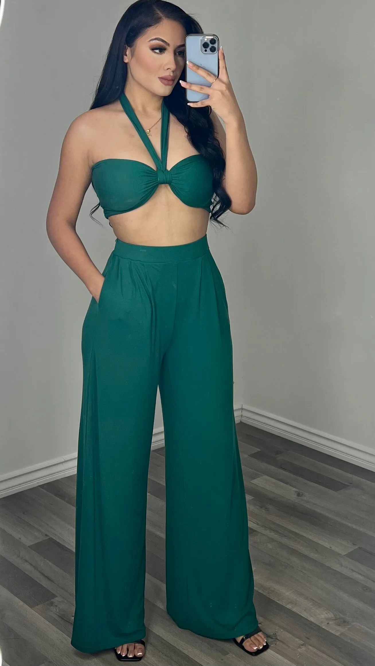 Haisley Set-(H Green)