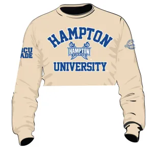 HAMPTON U | CREAM CROP Chenille Top