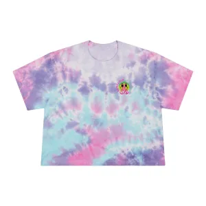 Happy Camper Tie-Dye Crop Tee