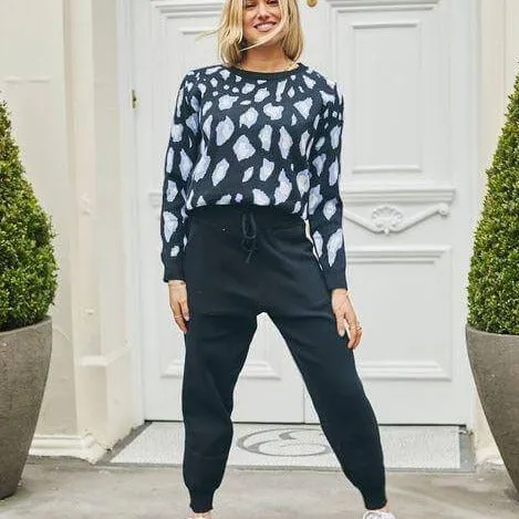 Harri Lounge Set - Black