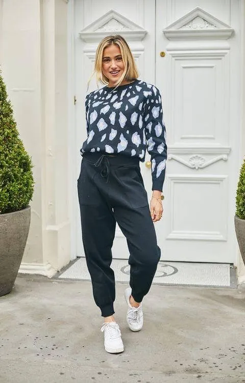 Harri Lounge Set - Black