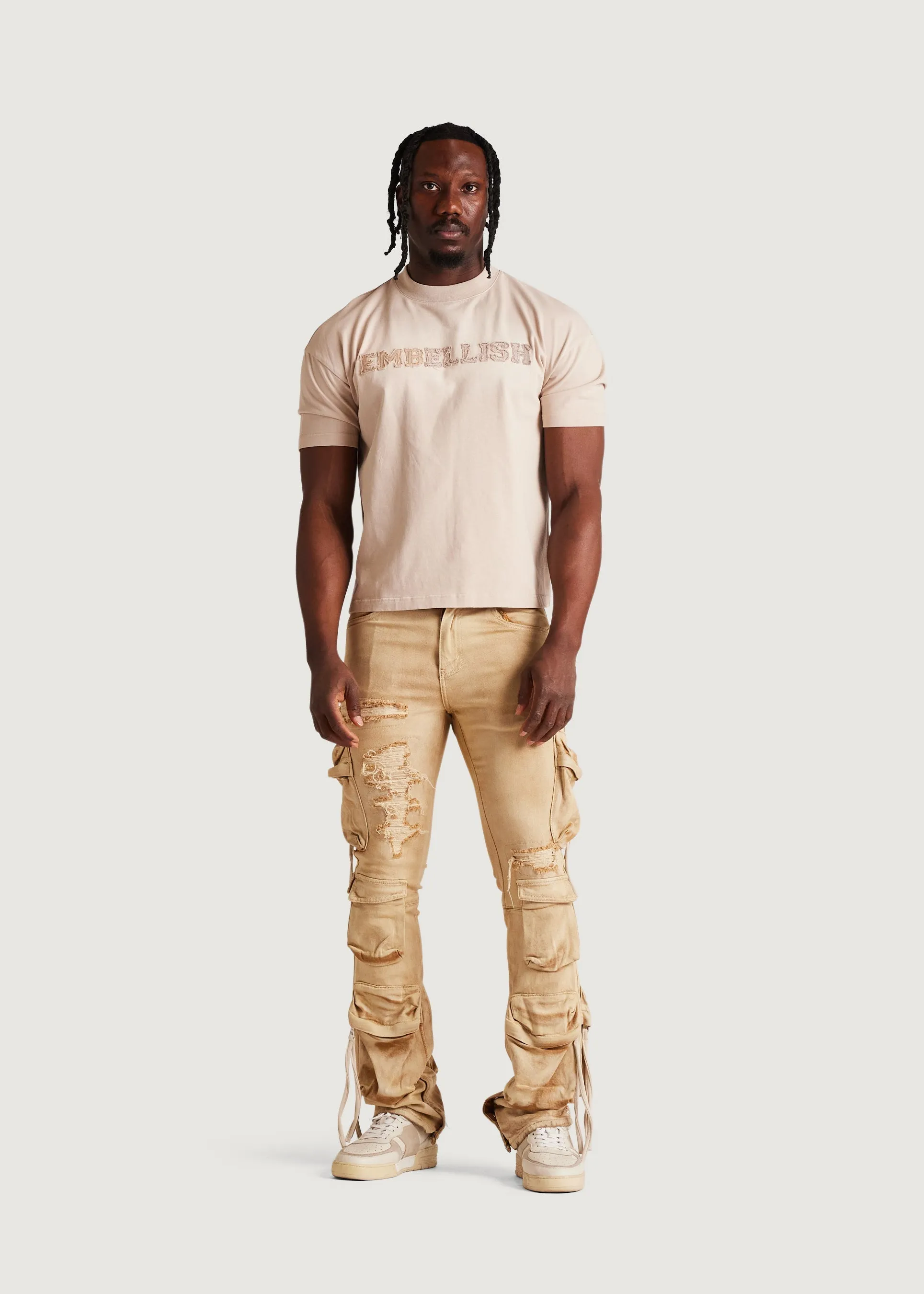 Hawk Flare Cargo Denim