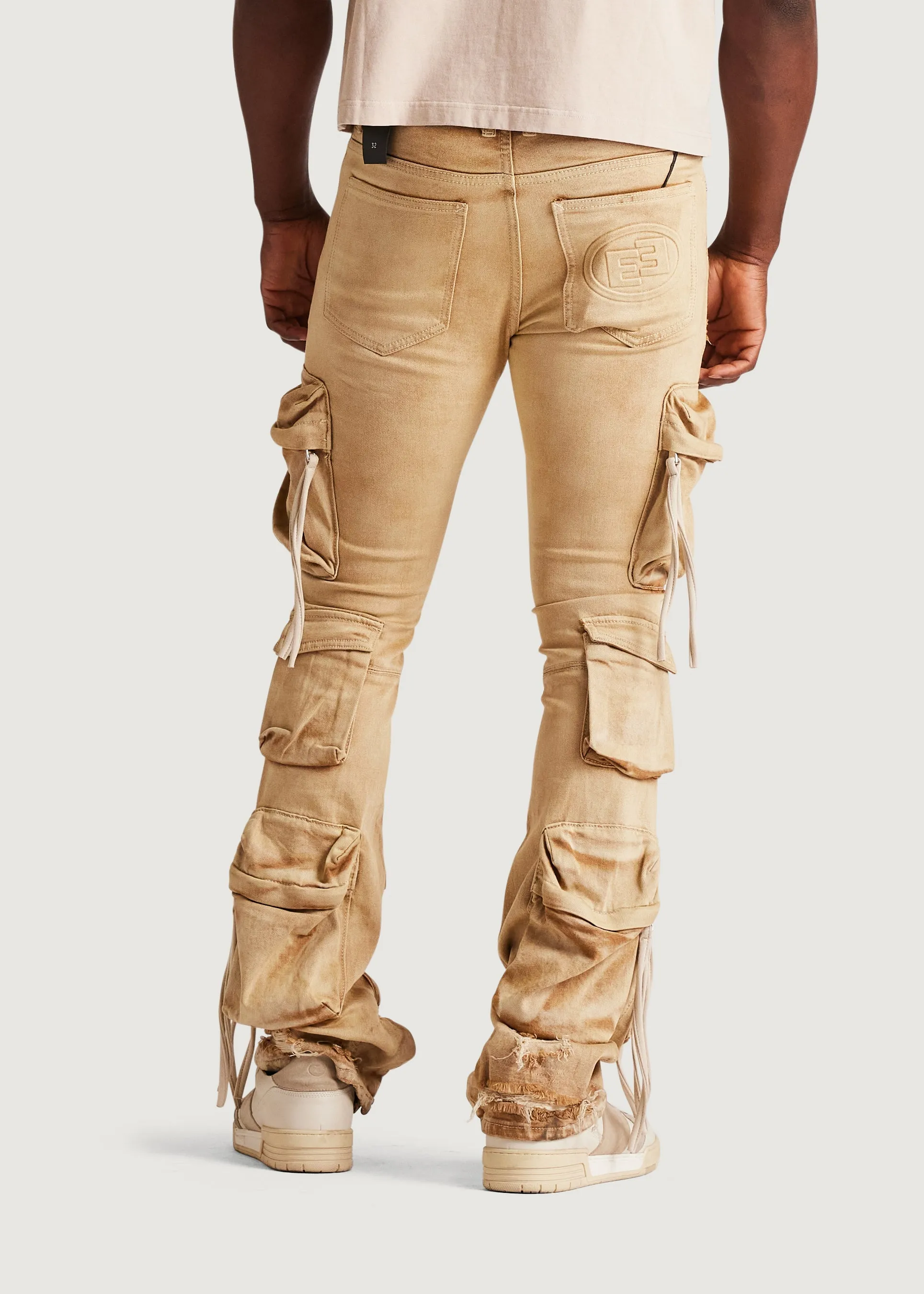 Hawk Flare Cargo Denim
