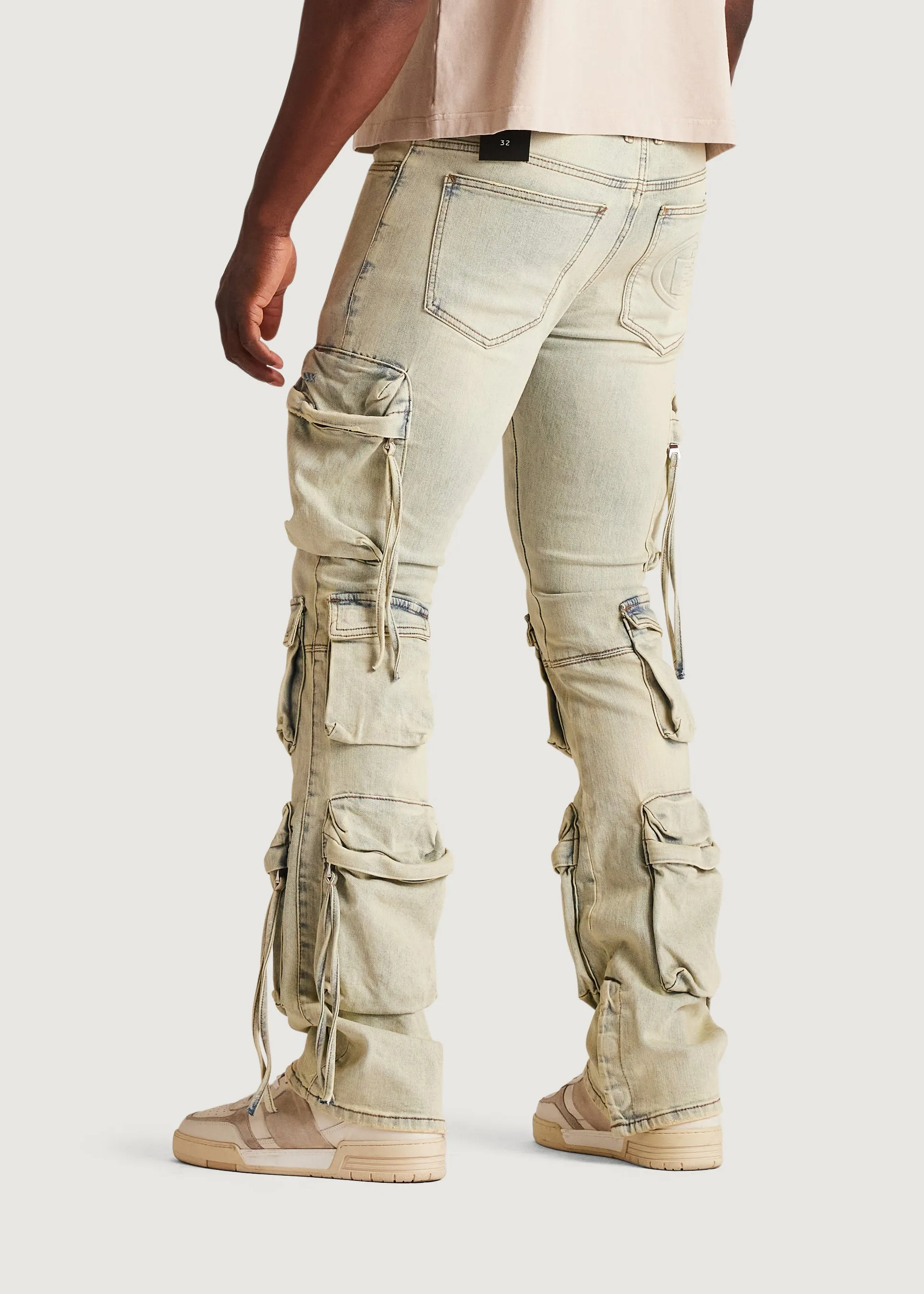 Hawk Flare Cargo Denim