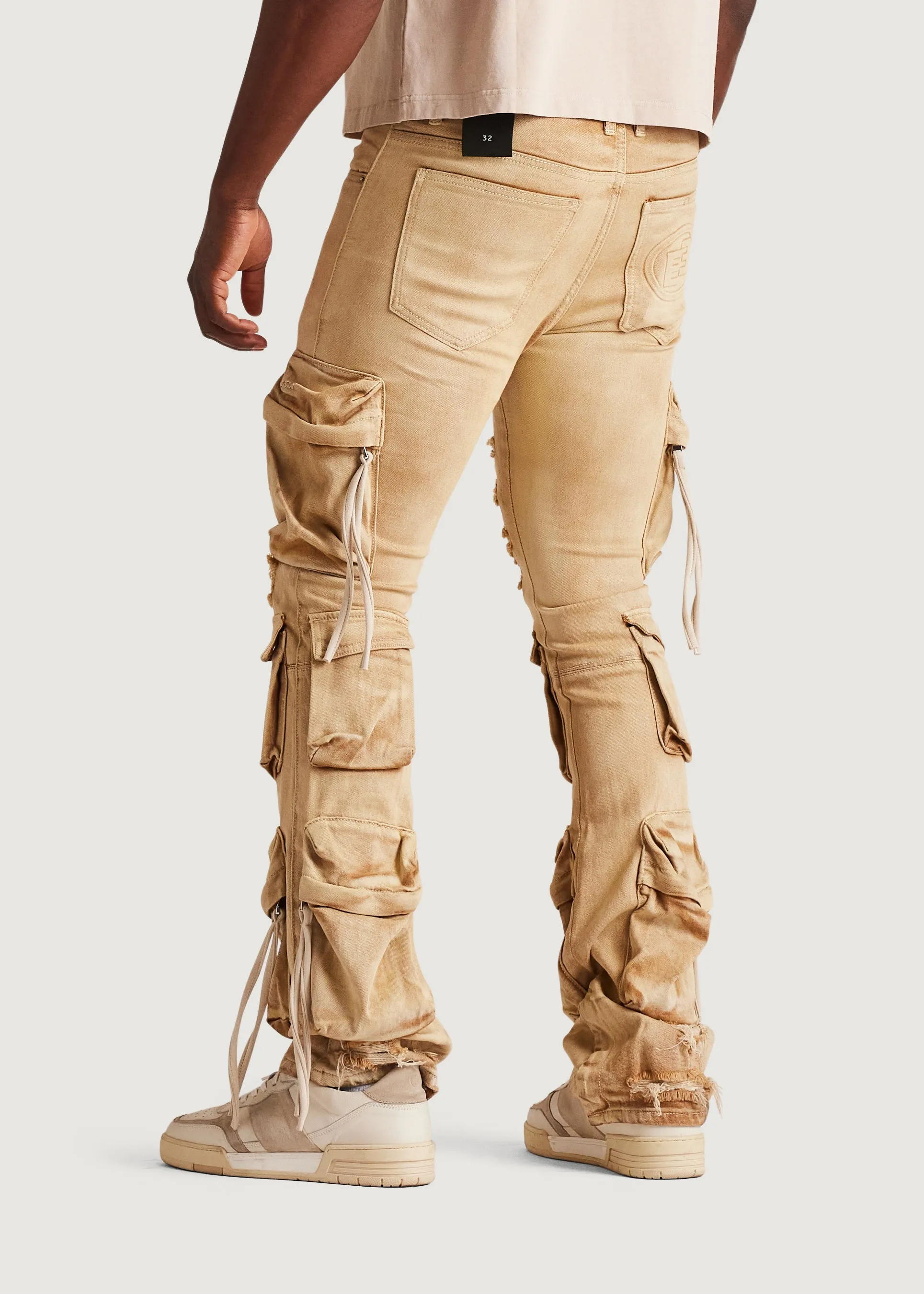 Hawk Flare Cargo Denim