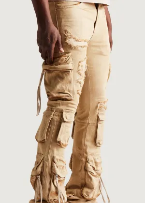 Hawk Flare Cargo Denim