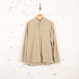 Headlock Vintage Corduroy Shirt - Beige - XL