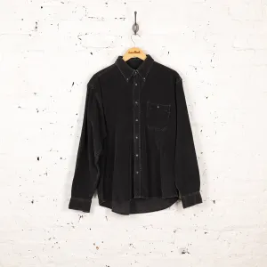 Headlock Vintage Corduroy Shirt - Black - L