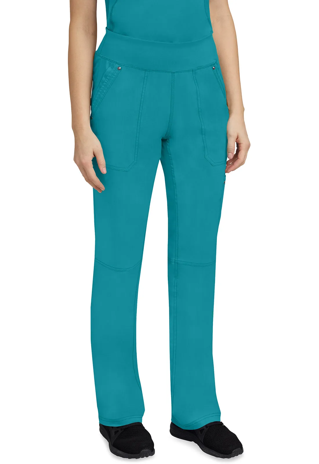 Healing Hands 9133 Tori Yoga Scrub Pants Teal