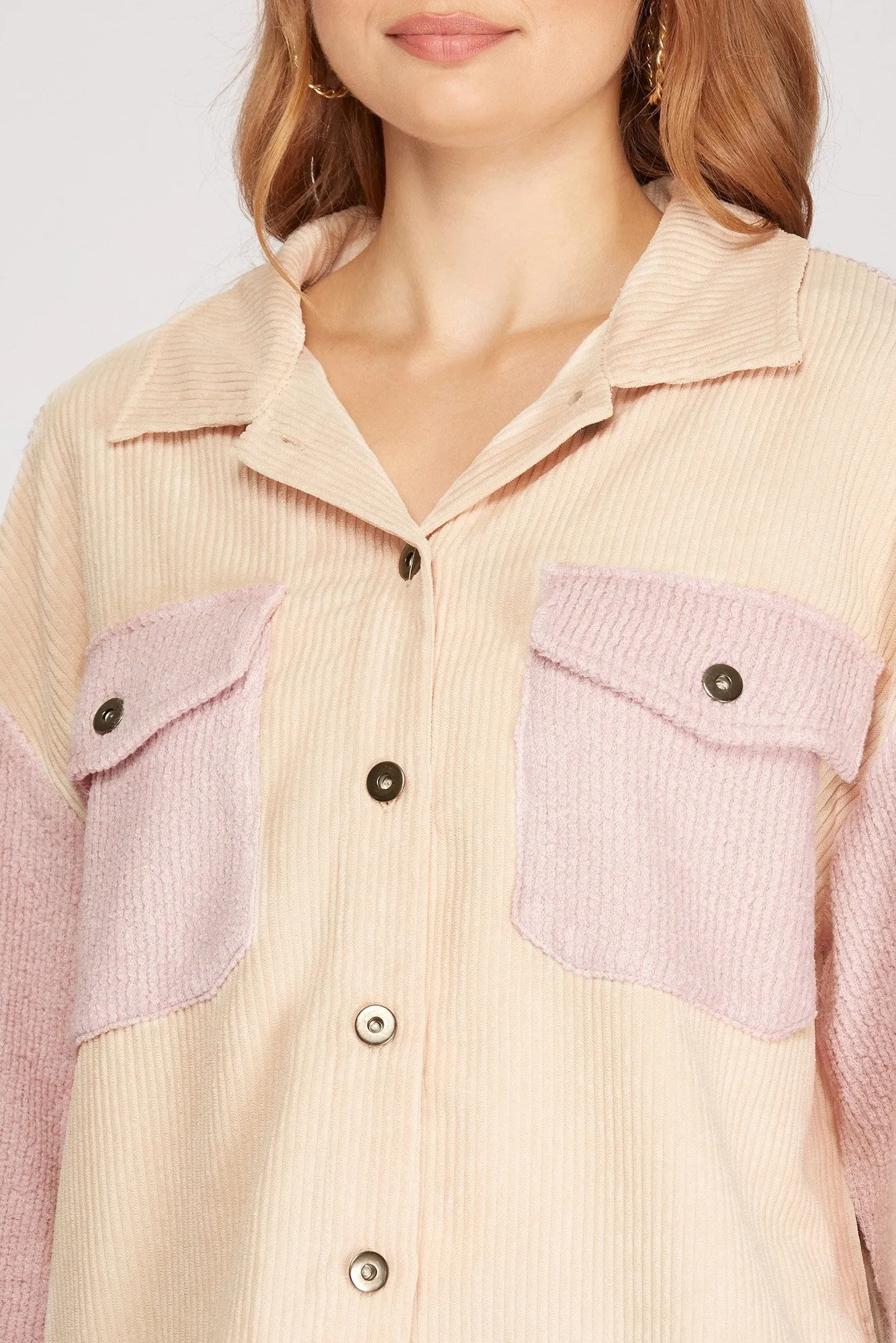 Heartbreaker Corduroy Shacket
