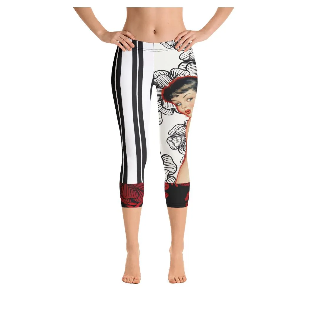Here Kitty Kitty Supra Capris