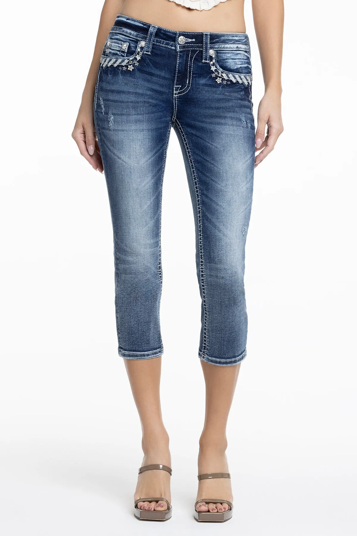 Heritage Star Border Capri