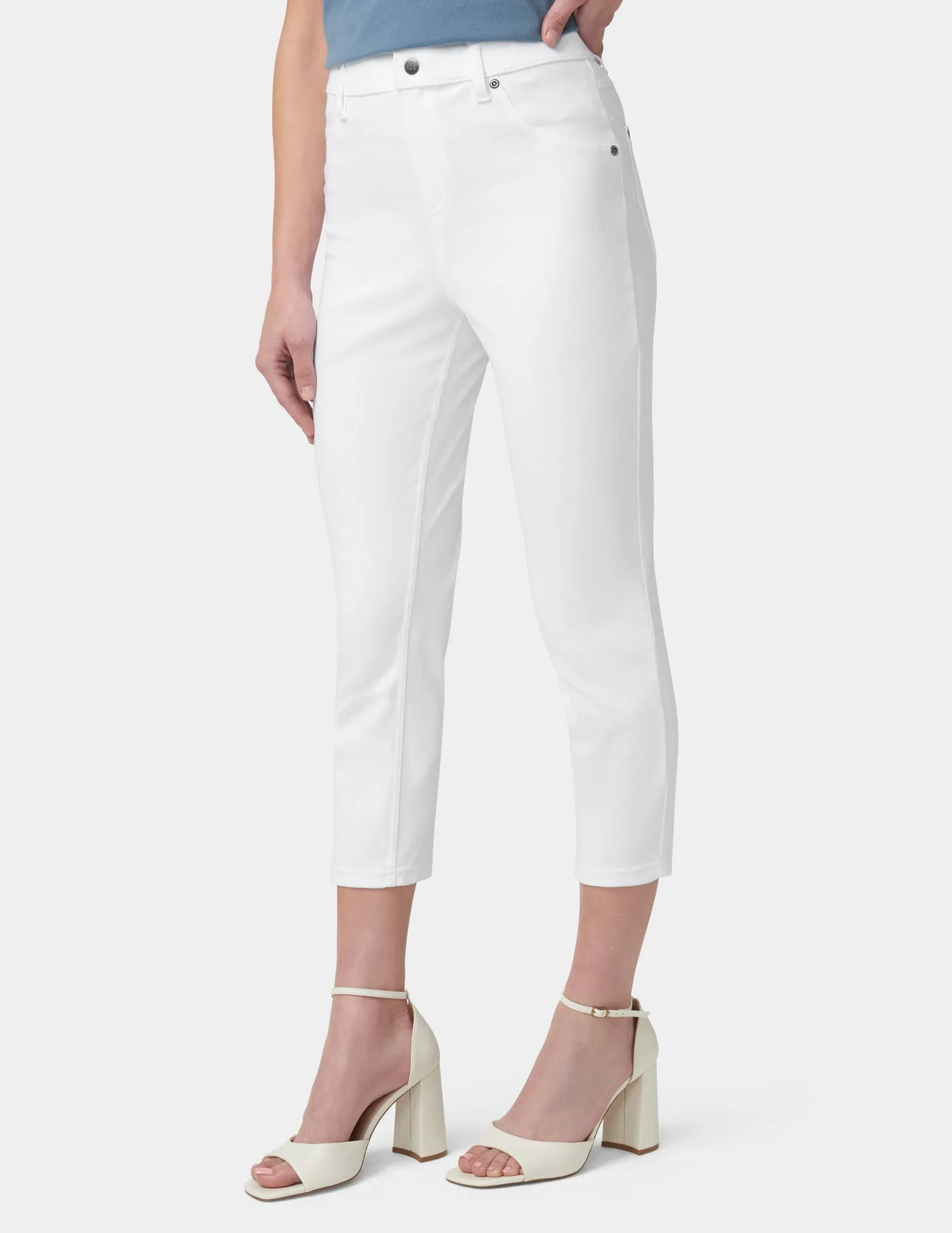 Hi-Rise Ultra Soft Denim Capri Legging