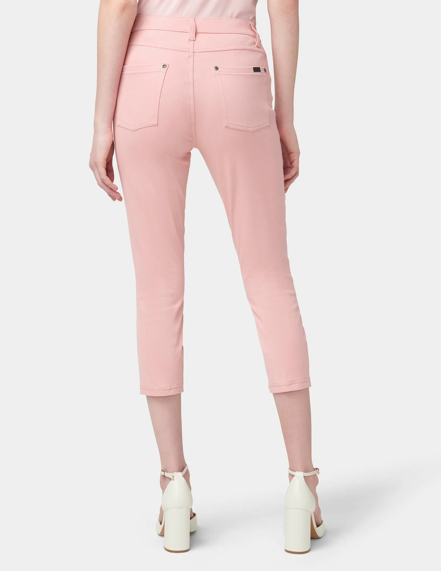 Hi-Rise Ultra Soft Denim Capri Legging