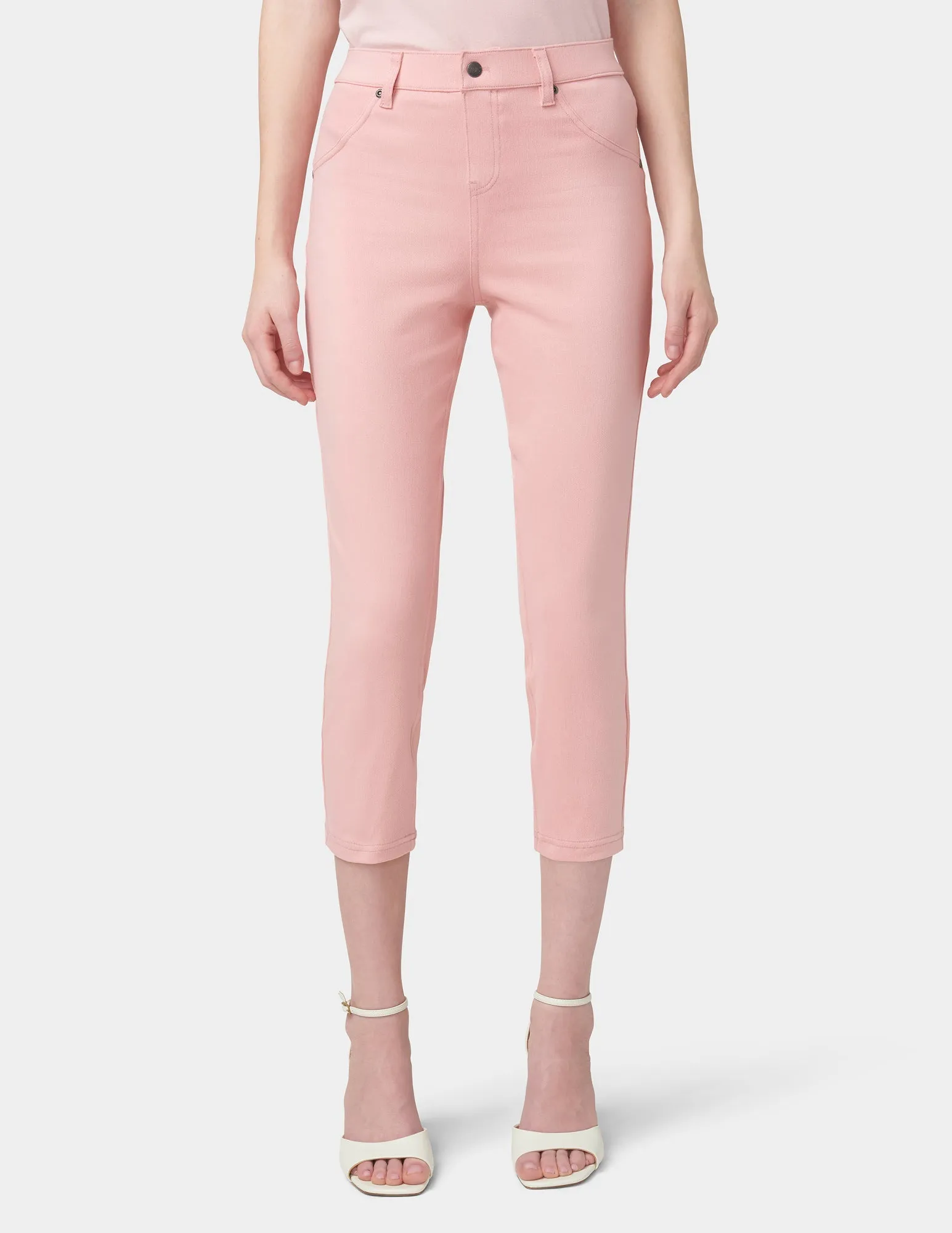 Hi-Rise Ultra Soft Denim Capri Legging