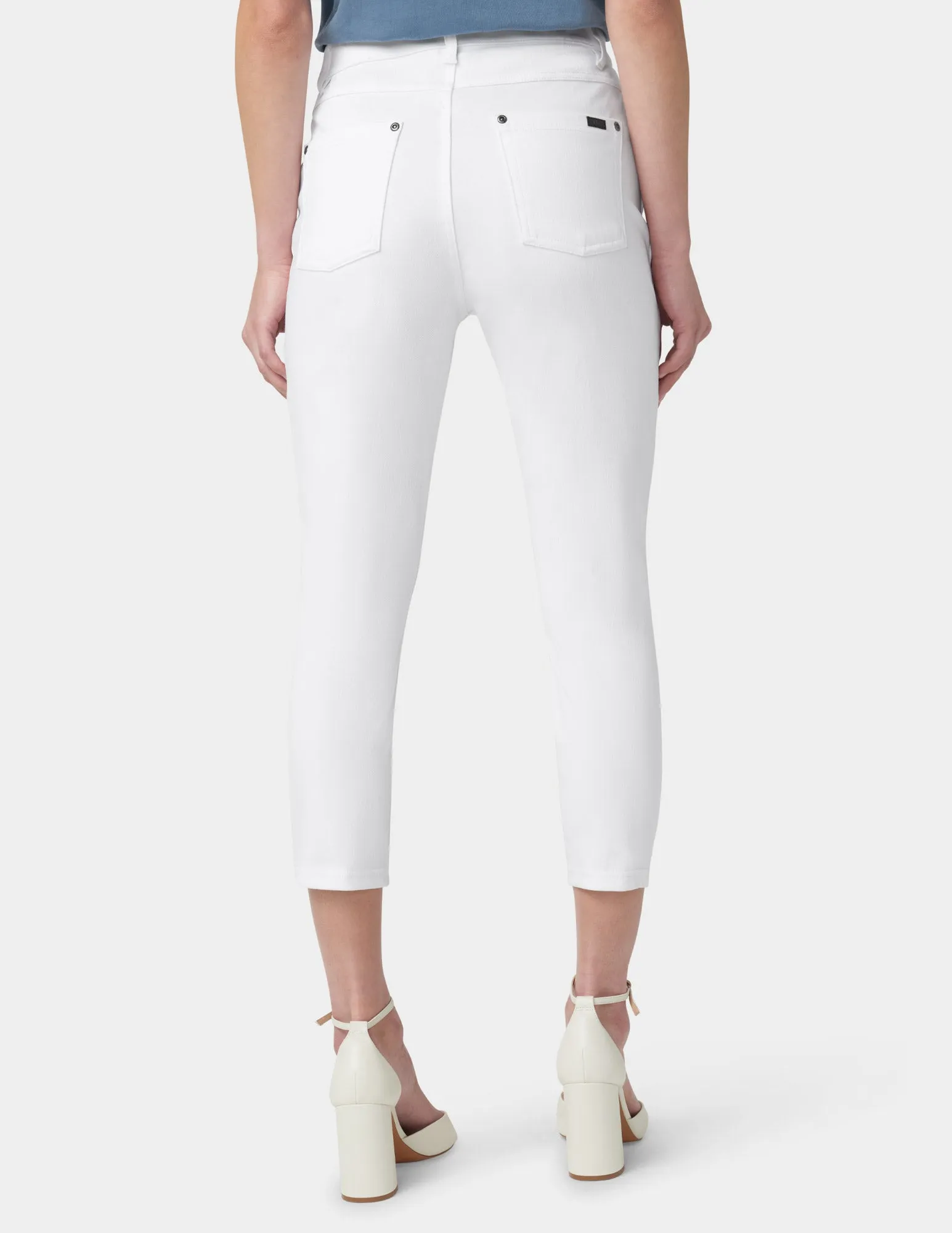 Hi-Rise Ultra Soft Denim Capri Legging