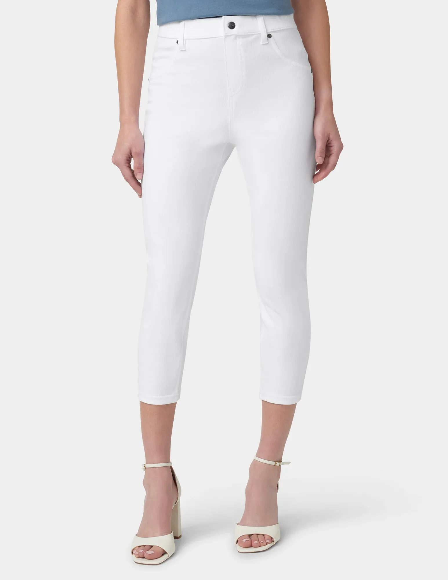 Hi-Rise Ultra Soft Denim Capri Legging