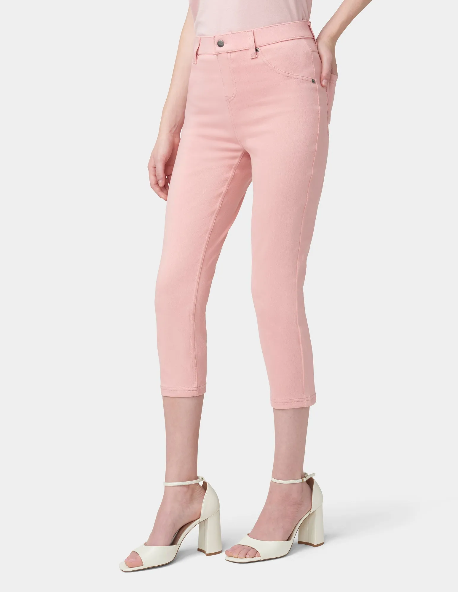 Hi-Rise Ultra Soft Denim Capri Legging