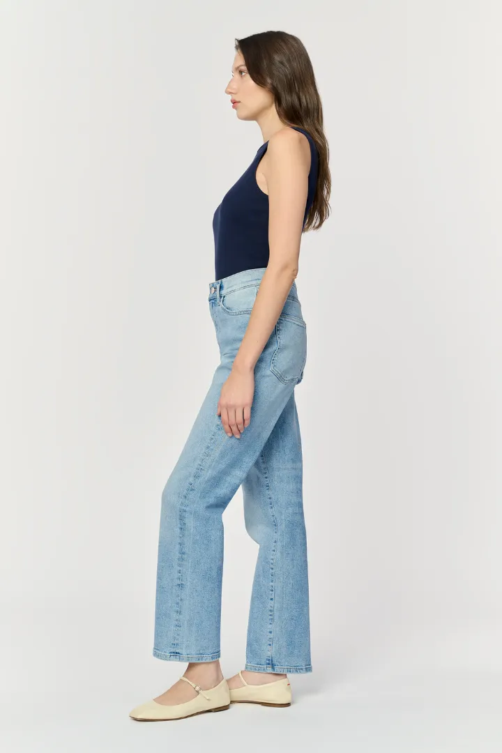 High Rise Straight Denim -ASE