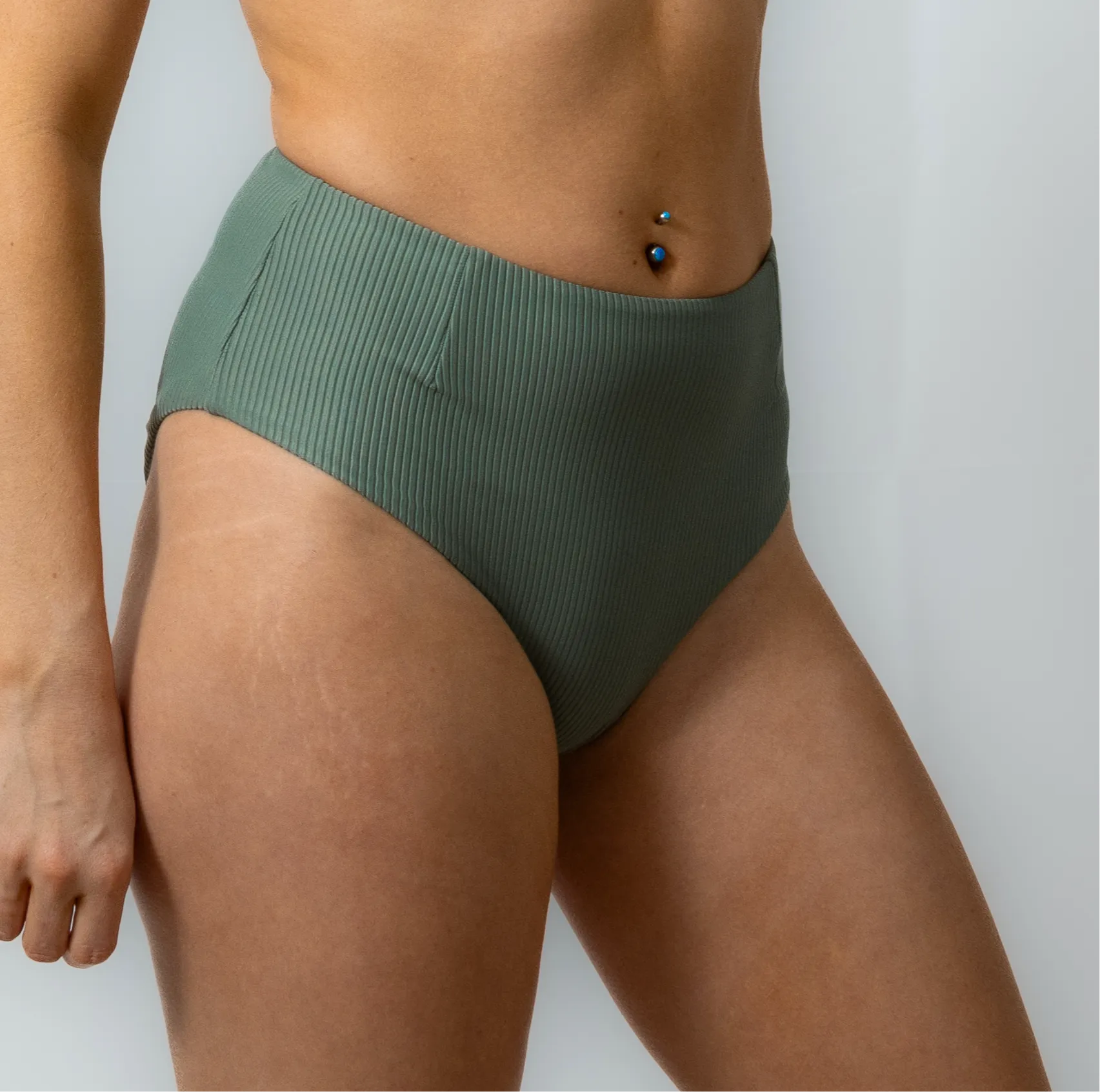 High Waisted Bikini Bottom