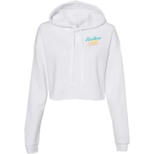 Hoodlums Live Forever Cropped Fleece Hoodie