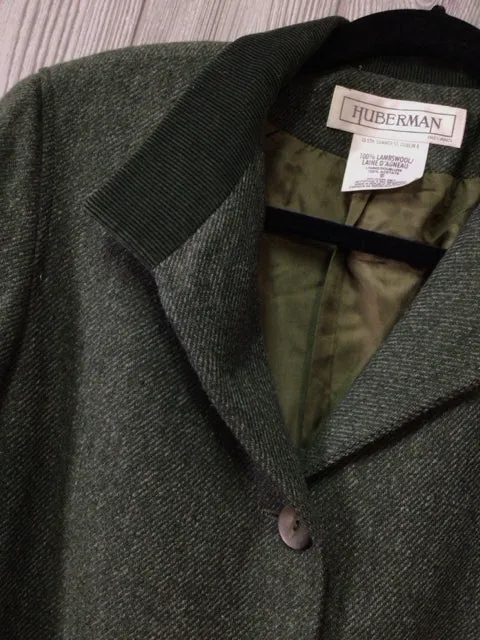 Huberman Irish Lambswool Jacket Size 6