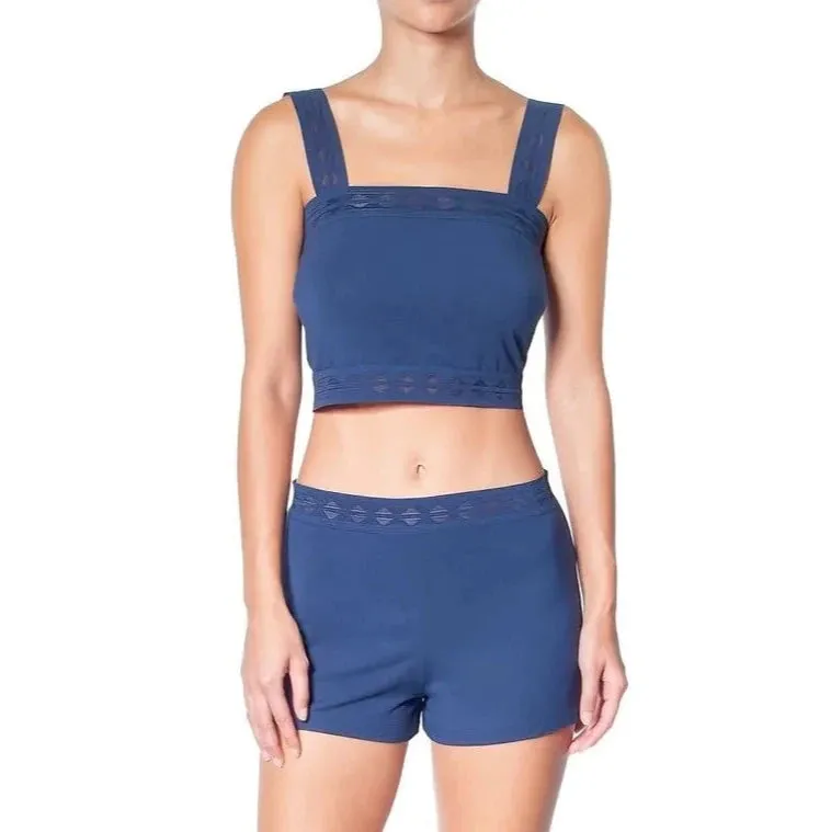 HUIT Jeanne Crop Top