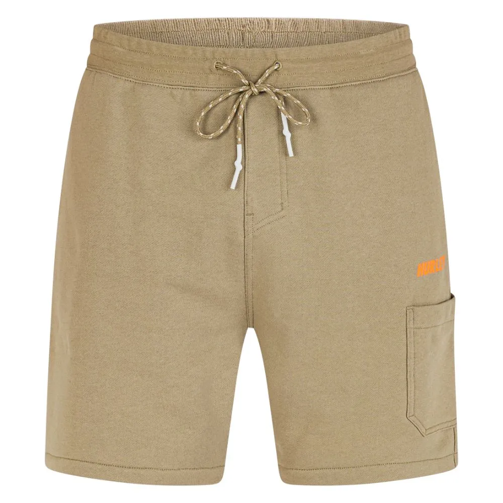 HURLEY EXPLORE RANGER FLEECE SHORT 19'' KHAKI