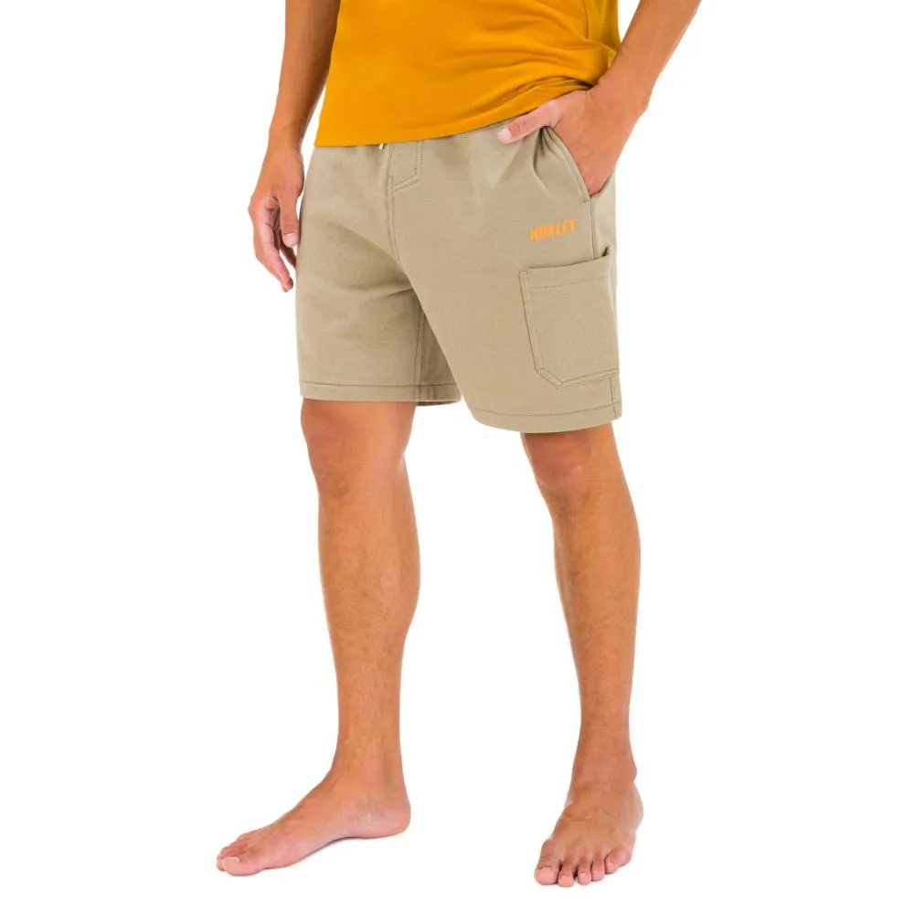 HURLEY EXPLORE RANGER FLEECE SHORT 19'' KHAKI