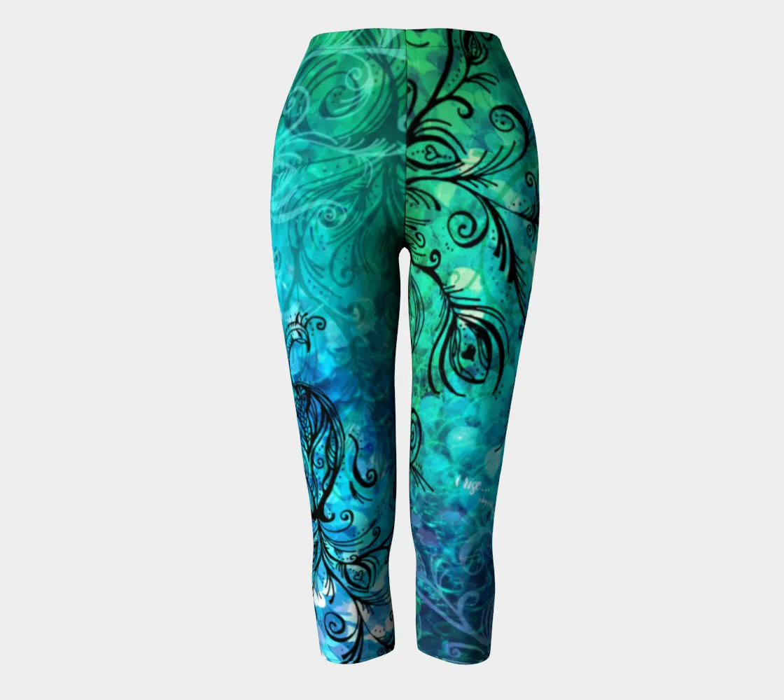 I Rise Blue - Capris