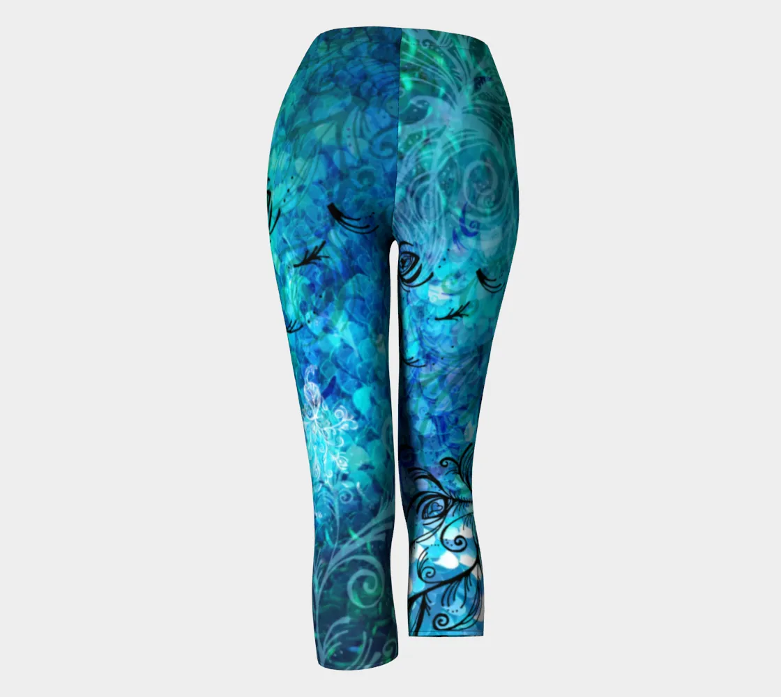 I Rise Blue - Capris
