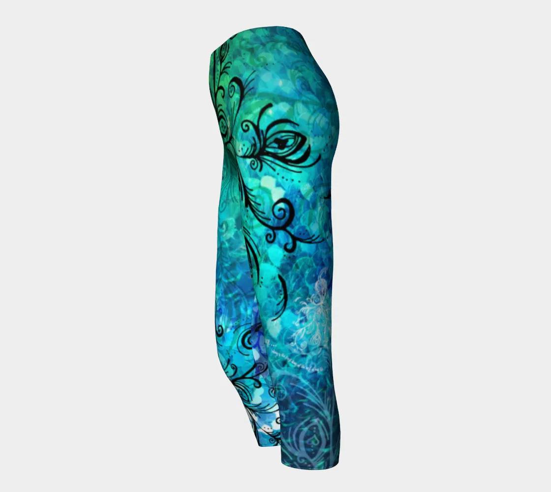 I Rise Blue - Capris