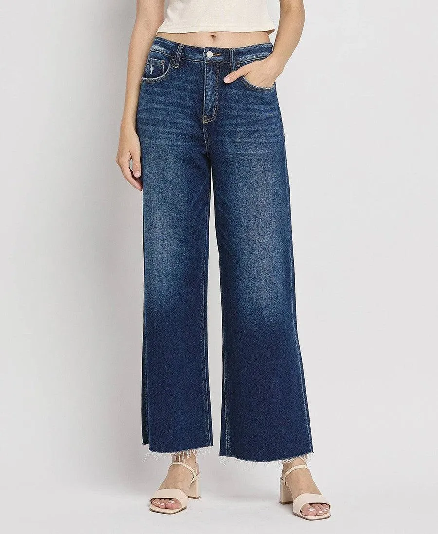 Idyllic Super High Rise Wide Leg Jean