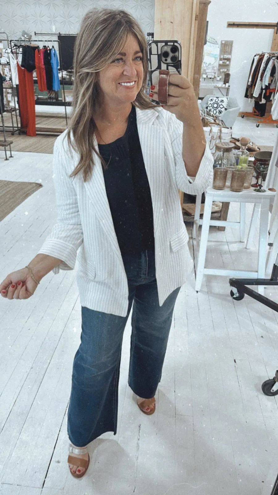 Idyllic Super High Rise Wide Leg Jean
