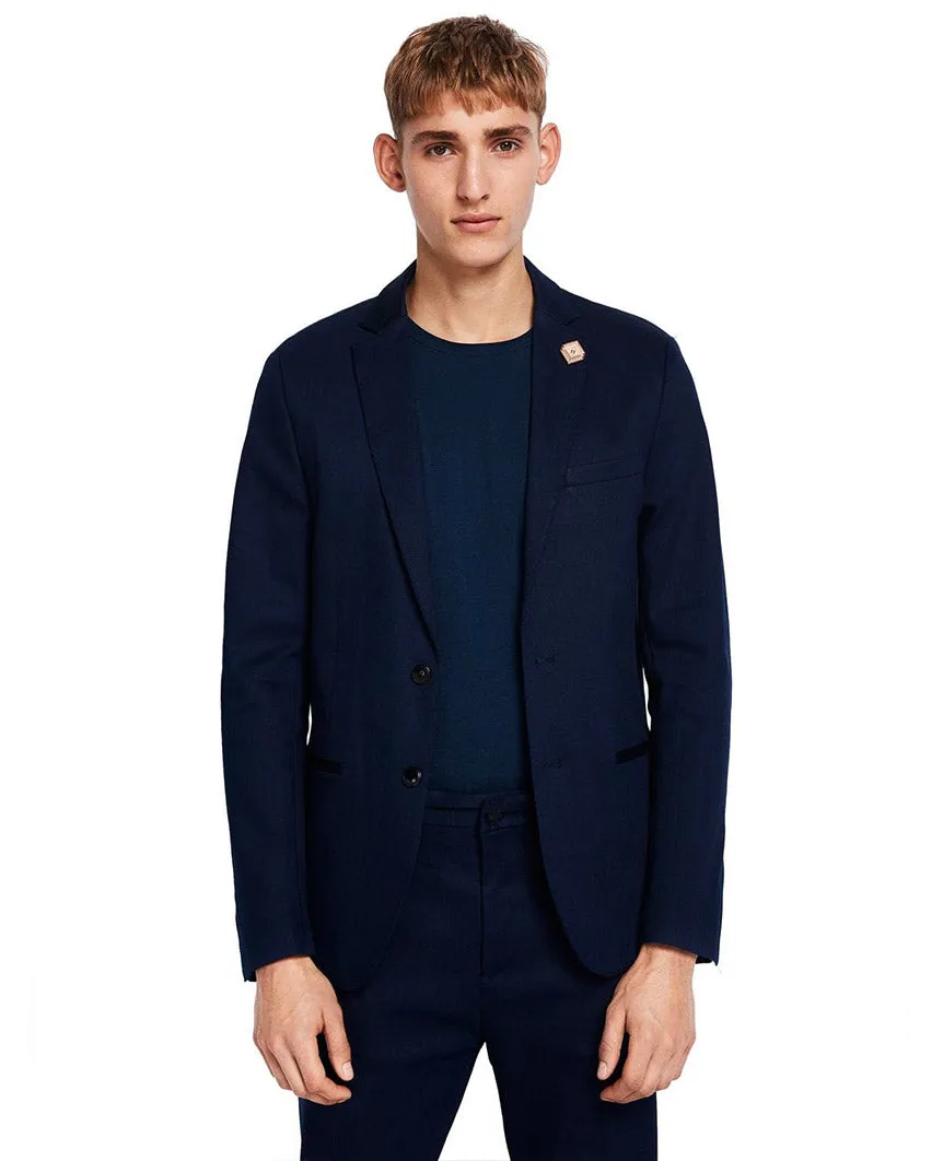 Indigo Blazer Slim Fit