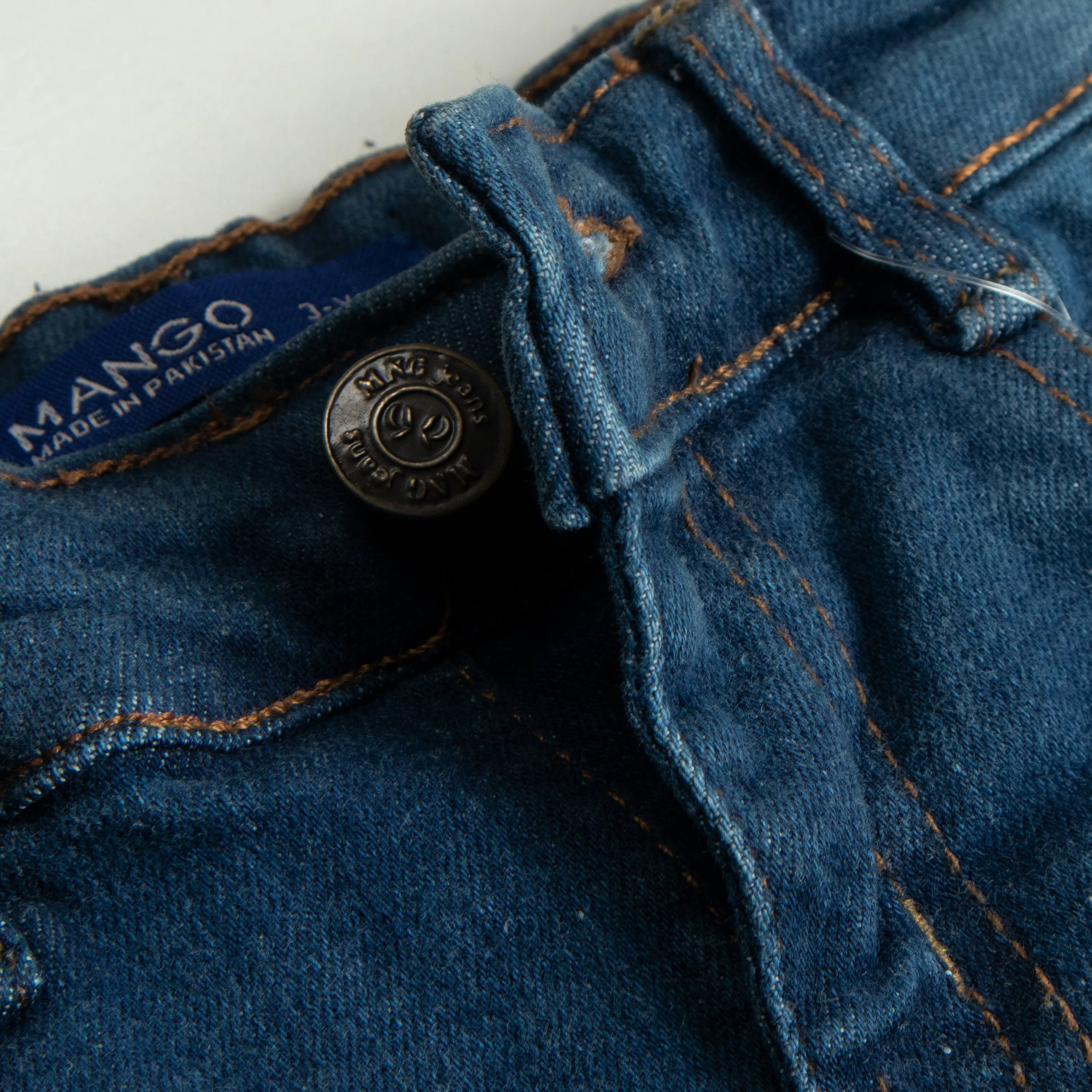 Infant Baba Denim Pant Color Blue Code-B