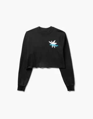Insomniac Happy Memories Crop L/S Tee